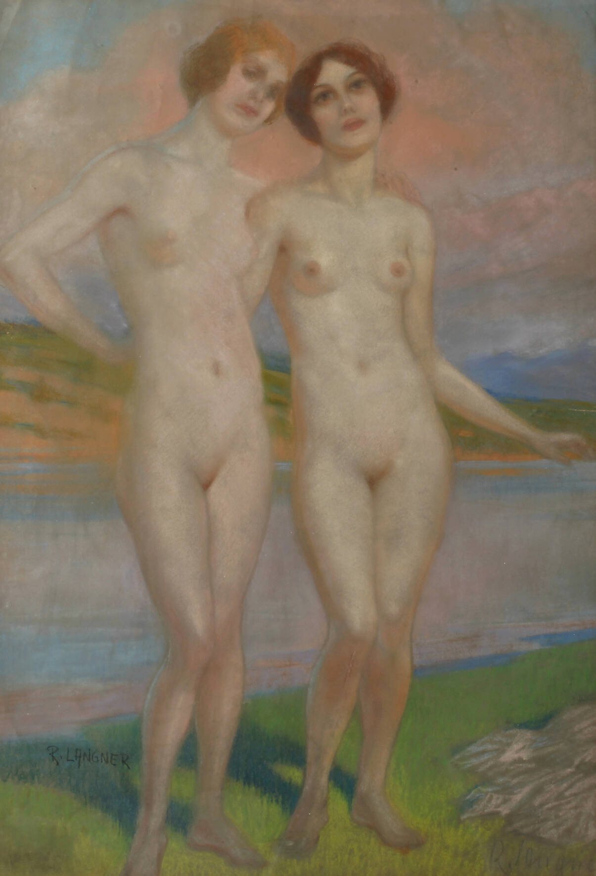 Richard Langner, Mädchenakte am See