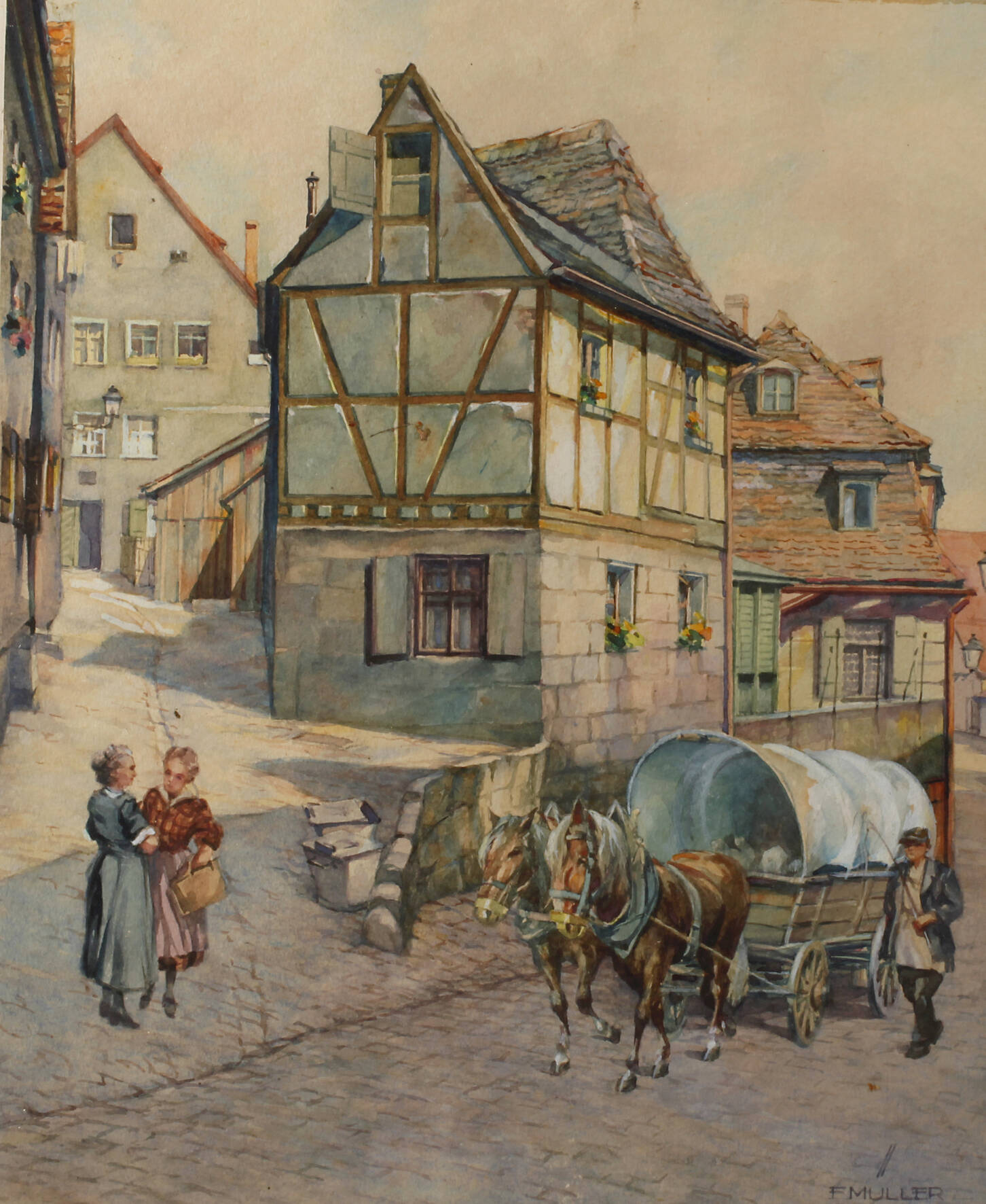 F. Müller, Kleinstadtidyll