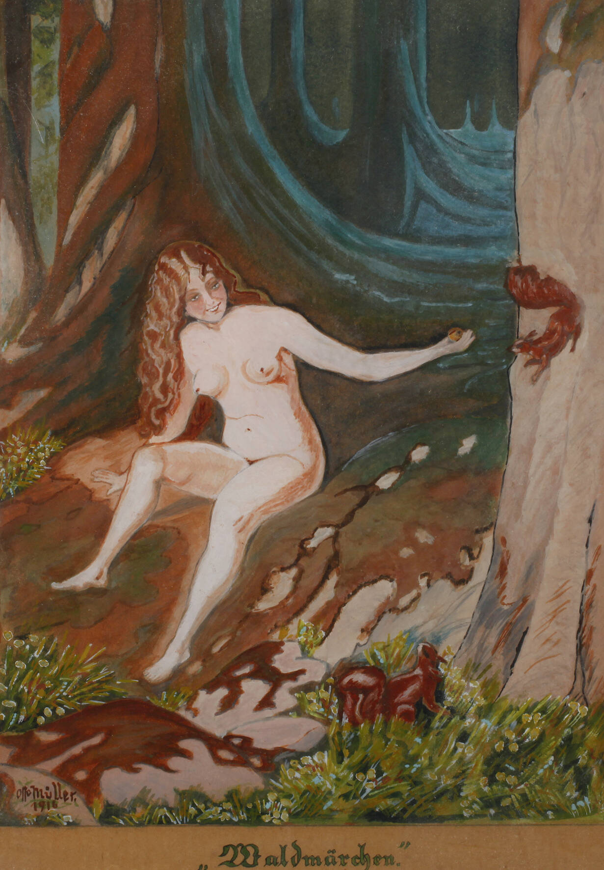 Otto Müller, "Waldmärchen"