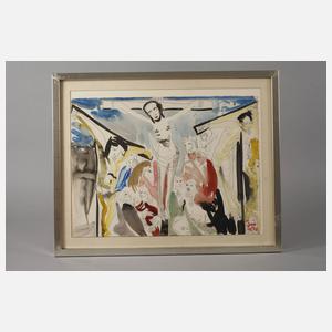 Gertrud Ogem, Kreuzigung