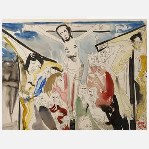 Gertrud Ogem, Kreuzigung