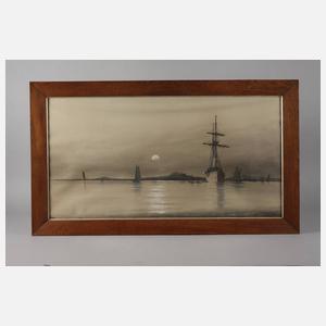 Poppe, Abend am Meer