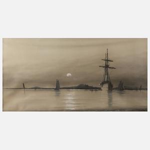 Poppe, Abend am Meer