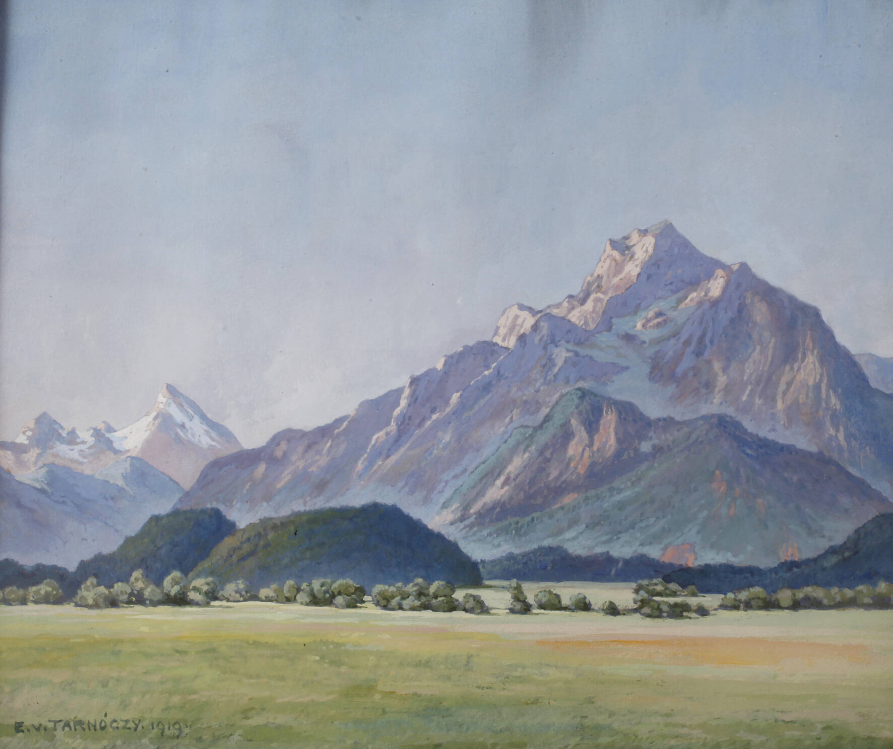 Eugen von Tarnoczy, Alpenlandschaft