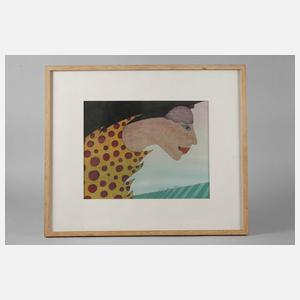 Günther Temech, Frauenbildnis