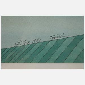 Günther Temech, Frauenbildnis