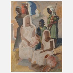 Orientalische Marktfrauen