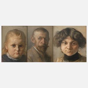 Drei Portraits