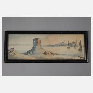 Paar Ansichten von Konstantinopel