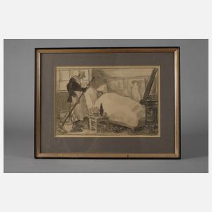 Karl Arnold, "Gnadenbringende Weihnachtszeit"