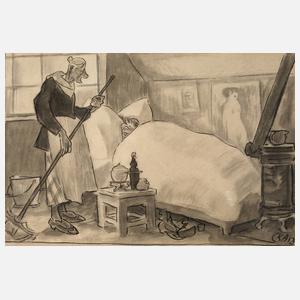 Karl Arnold, "Gnadenbringende Weihnachtszeit"