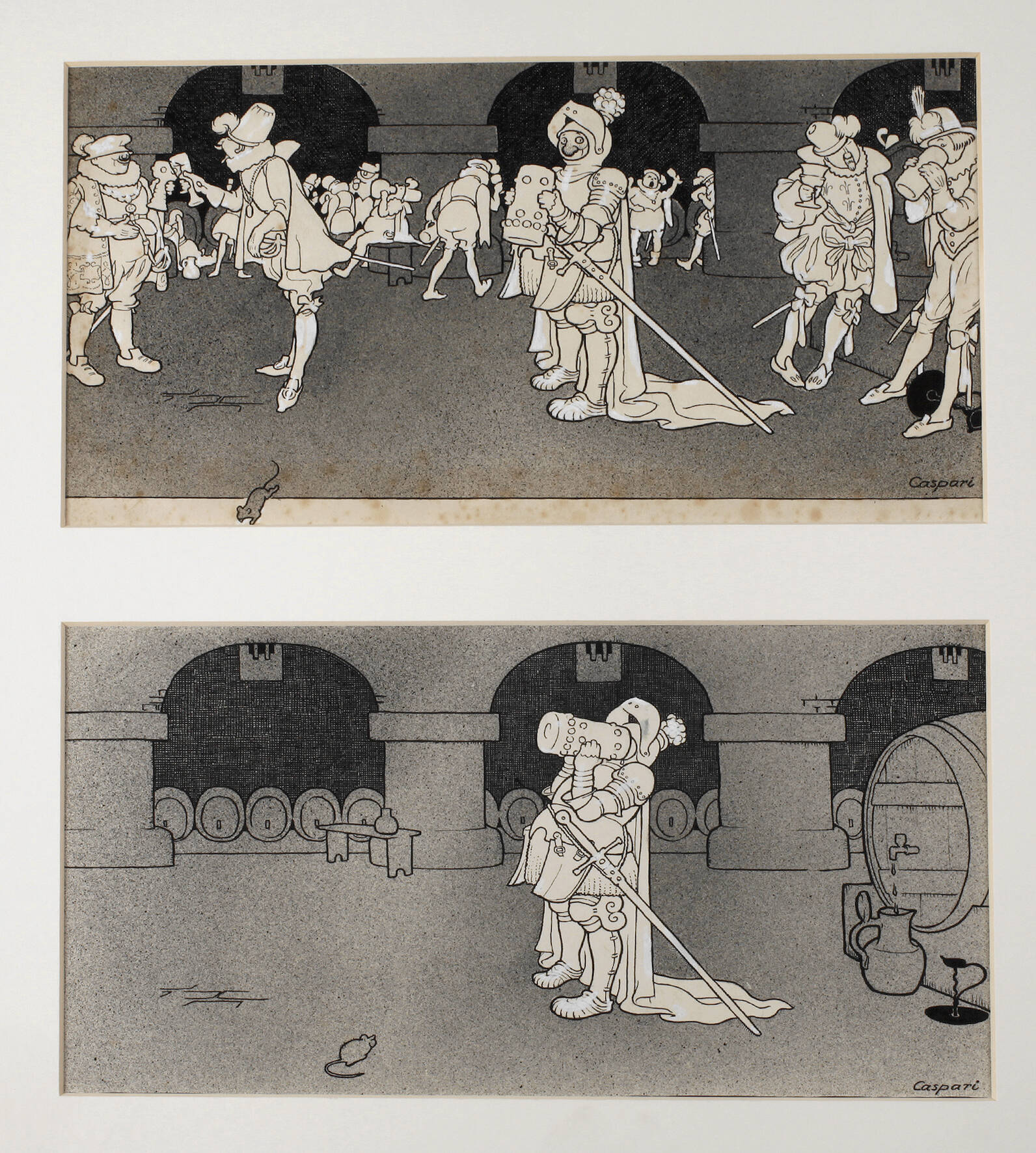 Walther Caspari, "Der stille Zecher"