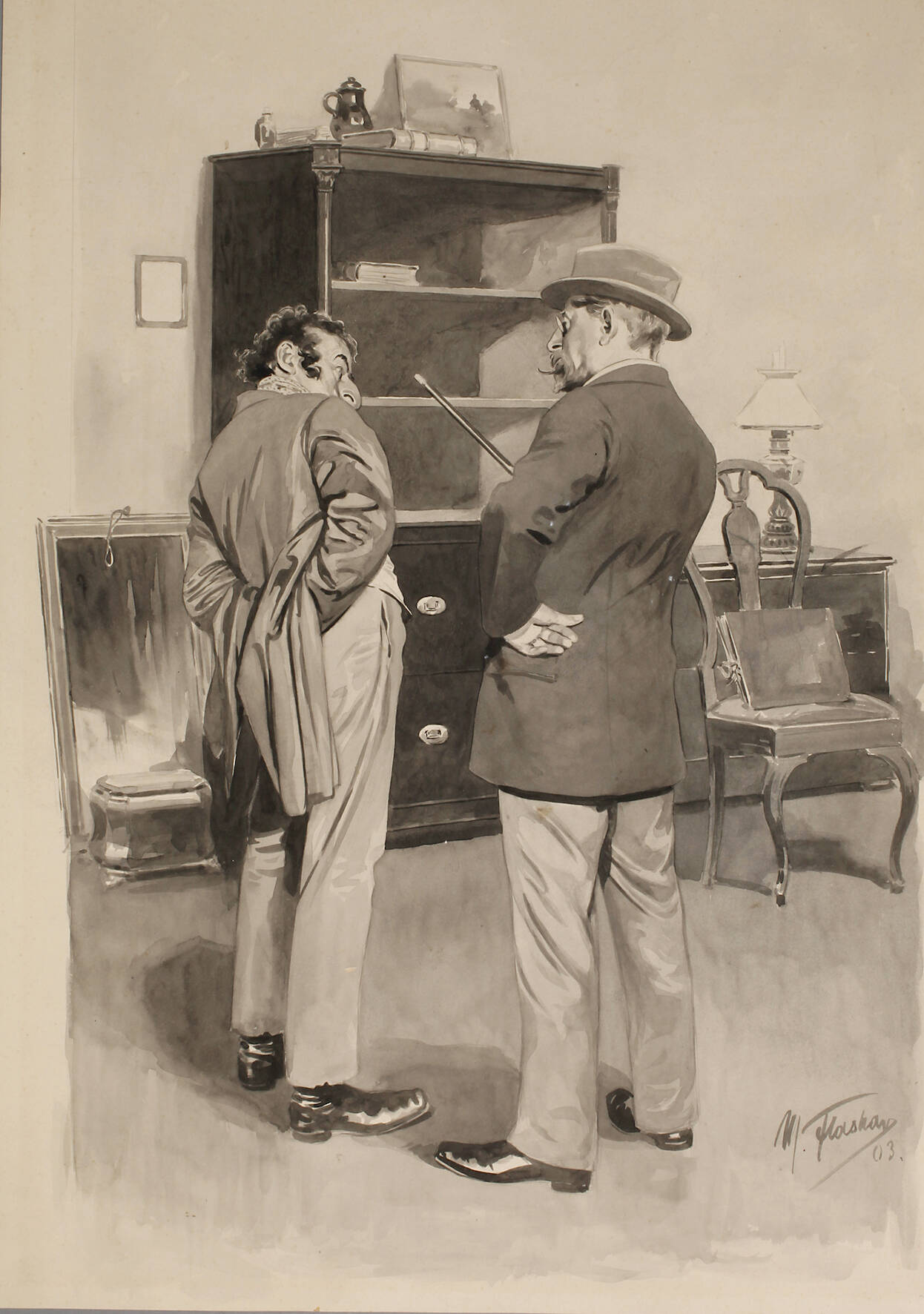 Max Flashar, Die Unterhaltung