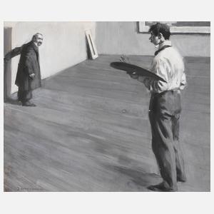 Prof. Joseph Oppenheimer, Der Künstler