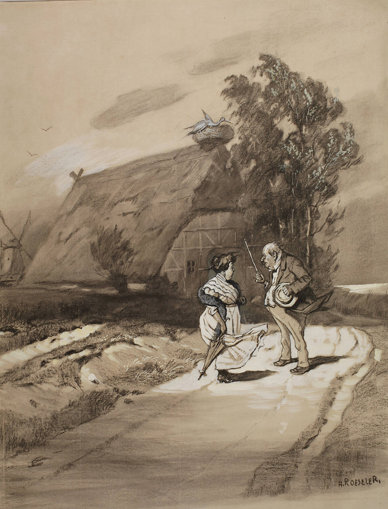 August Roeseler, "Ein boshafter Gatte"