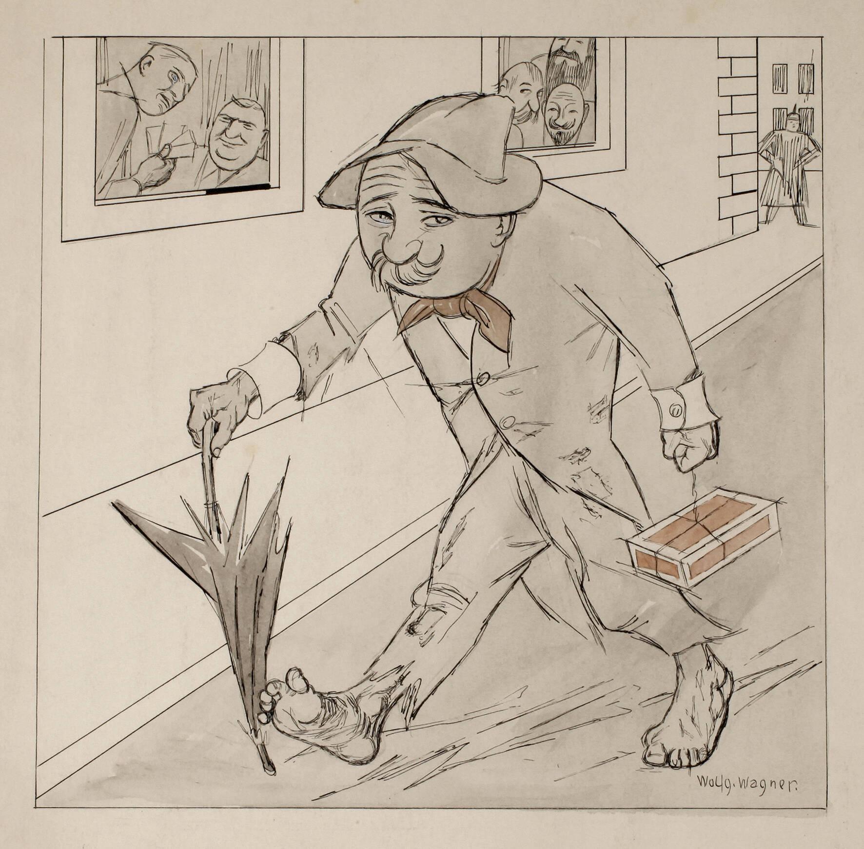 Wolfgang Wagner, "Vorladung zum Finanzamt"