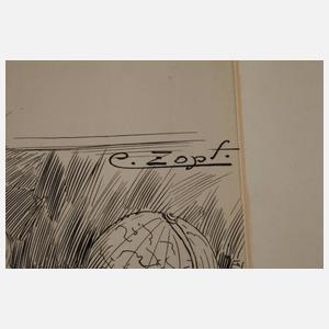 Carl Zopf, Beim Pfandleiher