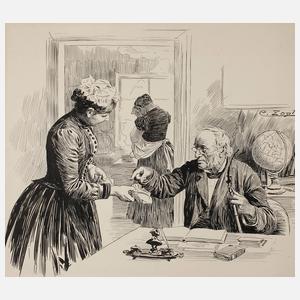 Carl Zopf, Beim Pfandleiher