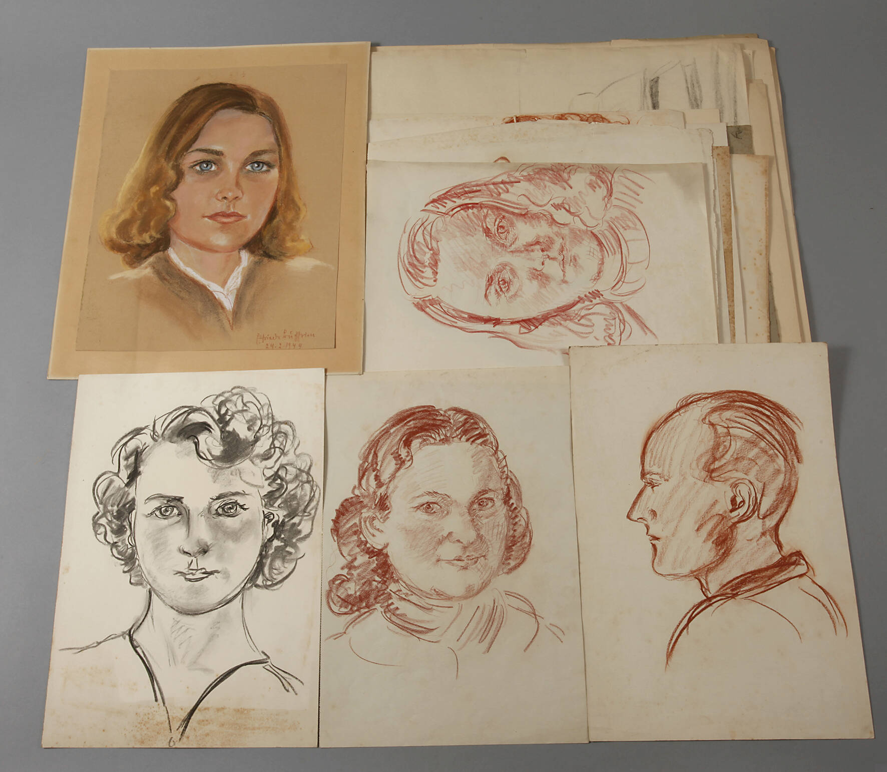Sammlung Portraitzeichnungen