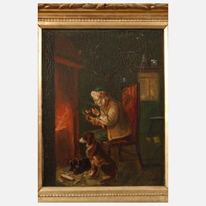 Meno Mühlig, Am Kamin