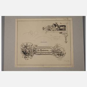 Prof. Hermann Vogel, Illustrationsentwurf