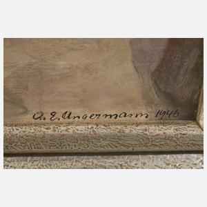 Anna Elisabeth Angermann, Blumenstillleben