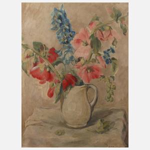 Anna Elisabeth Angermann, Blumenstillleben