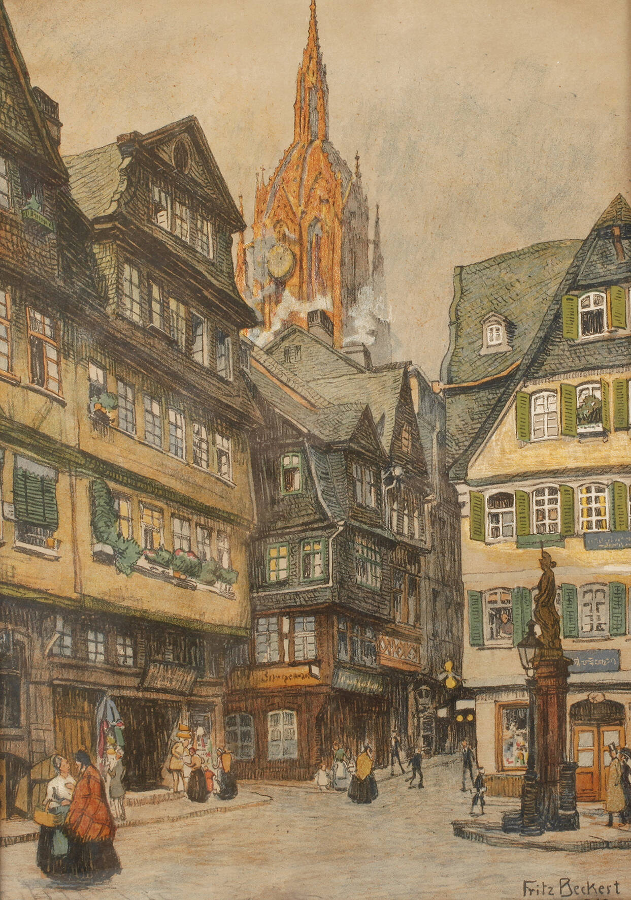 Fritz Beckert, "Alt-Frankfurt"
