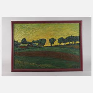 Fredo Bley, Landschaft in Obermylau