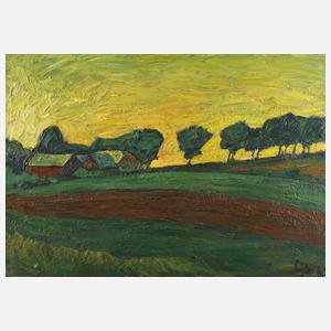 Fredo Bley, Landschaft in Obermylau