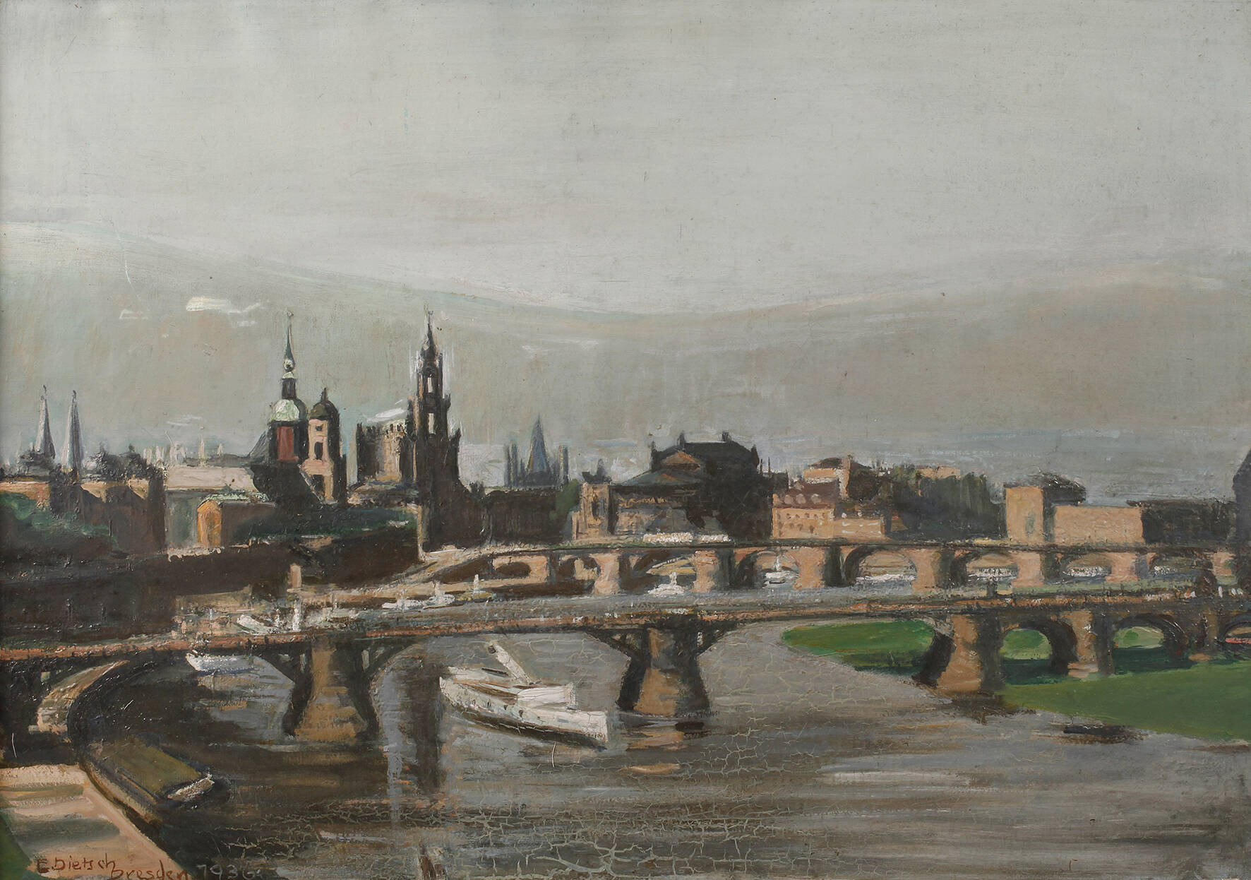 Ernst Dietsch, Dresdenansicht