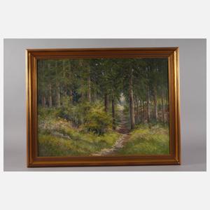 Manfred Feiler "Waldschneiße bei Jößnitz"