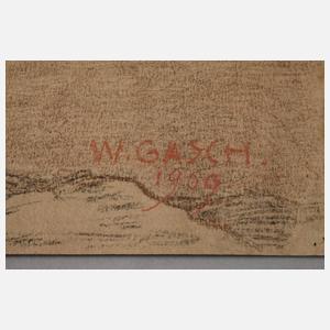 Walther Gasch, Stehender Männerakt