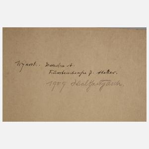 Walther Gasch, Stehender Männerakt