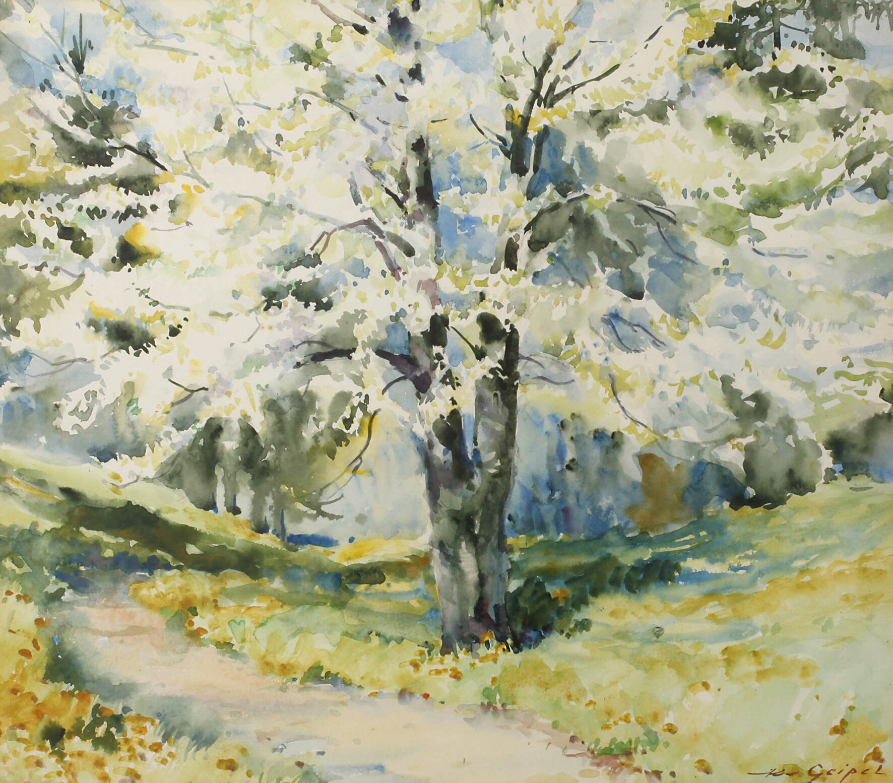 Kurt Geipel, Baumblüte