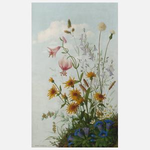 Minni Herzing, Blumenstück