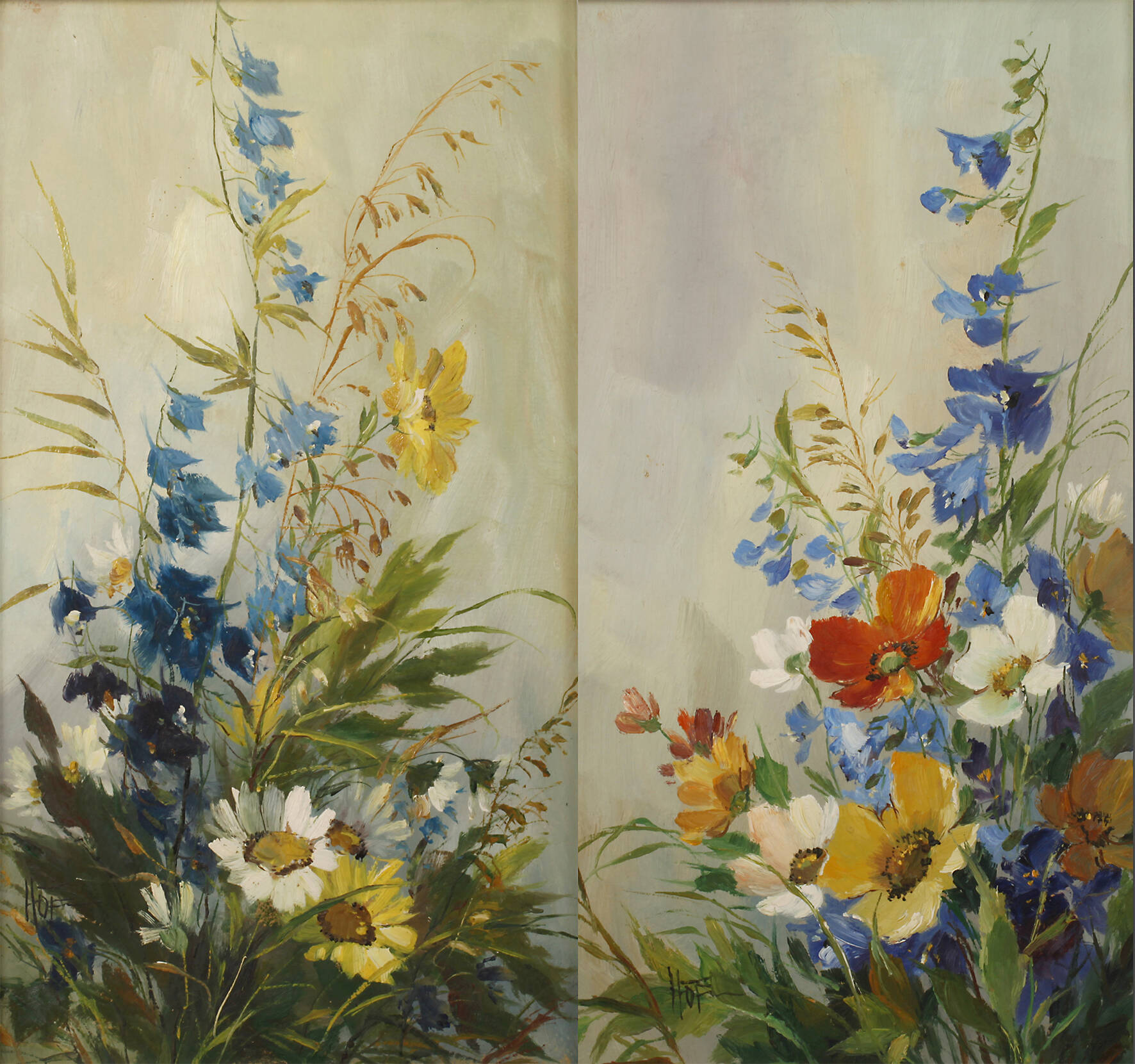 Eva Höfner, Paar Blumenstücke