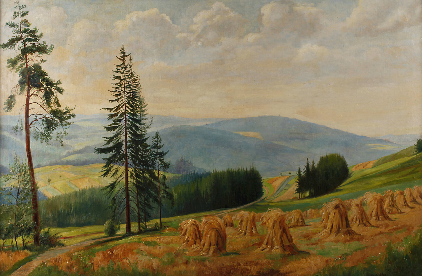Hermann Richard Otto Knothe, Vogtlandlandschaft