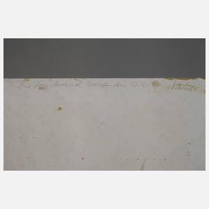 Gottfried Körner, stilisierte Auenlandschaft