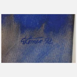 Gottfried Körner, Landschaft mit Architektur