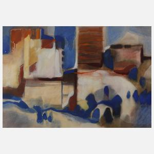 Gottfried Körner, Landschaft mit Architektur