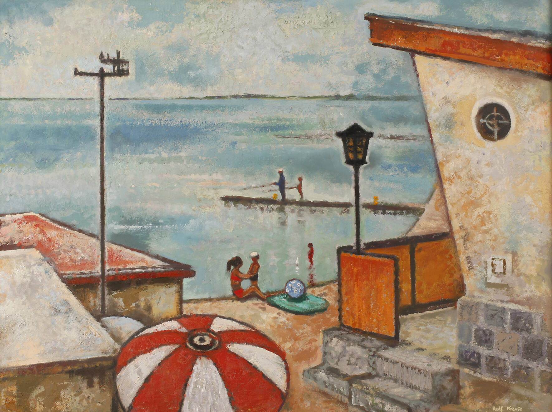 Rolf Krause, „Am See“