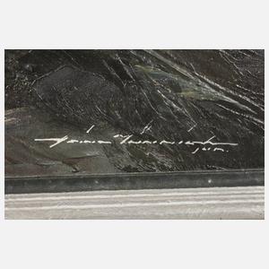 Heinz Münnich, Bergdorf in den Alpen