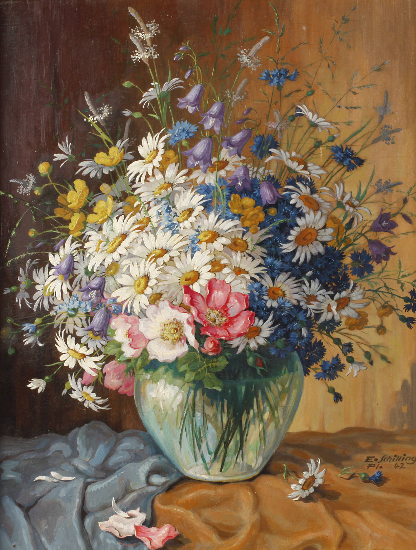 Enno Schilling, Wiesenblumenstrauß