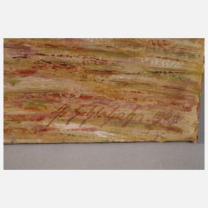 Albin Schlehahn, "Zur Erntezeit"