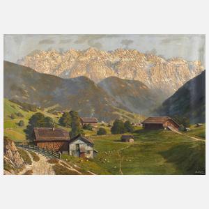 Paul Schüler, "Sella-Gruppe Dolomiten"