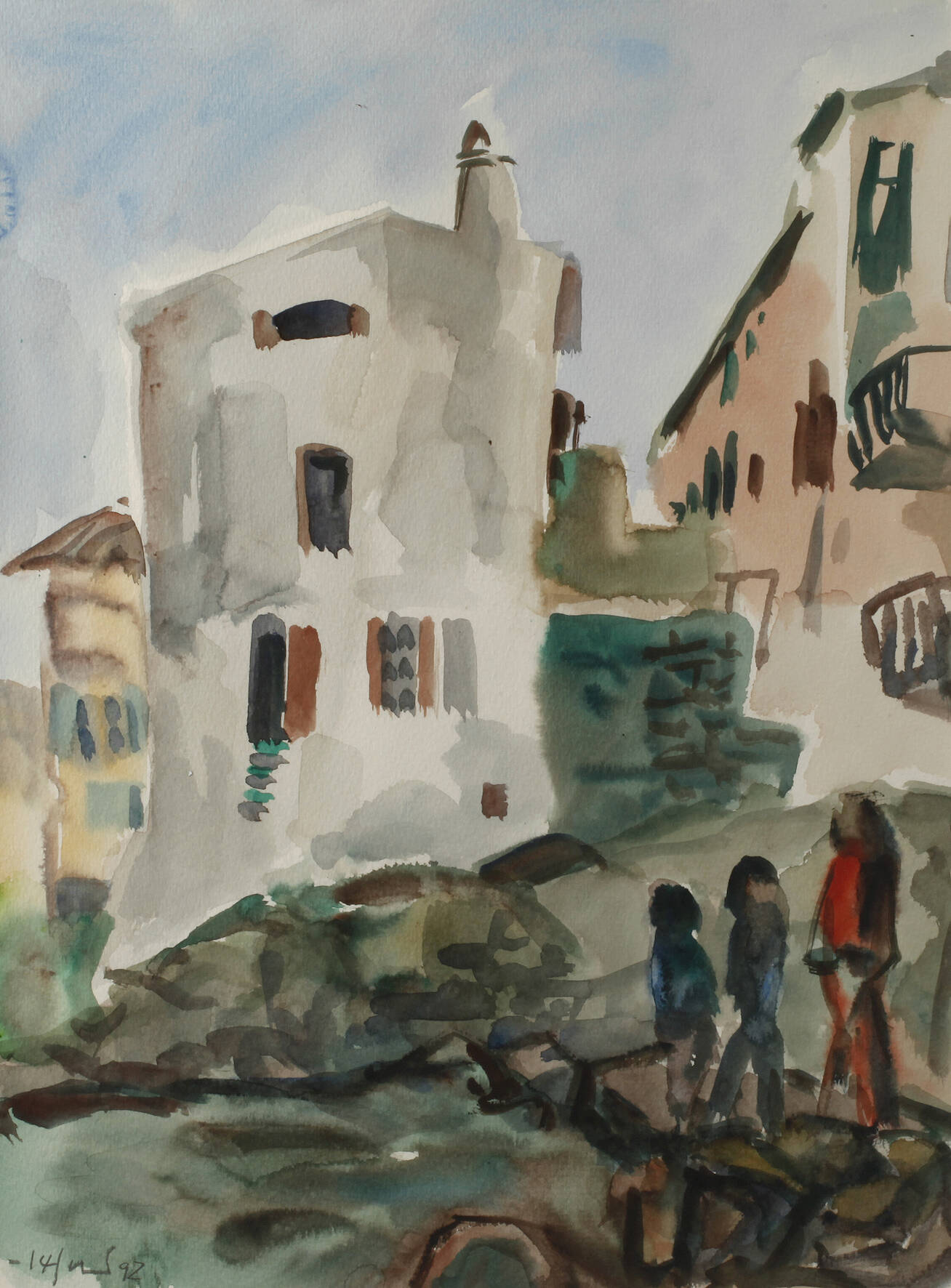 Heinz Tetzner, In Südfrankreich