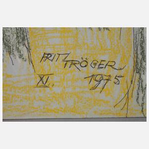 Fritz Tröger, "Herbstwald"