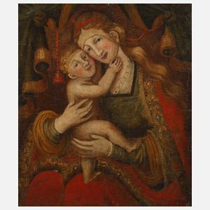 Madonna mit Kind, 17. Jh.