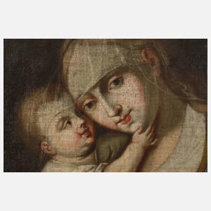 Maria mit dem Kinde, Barock